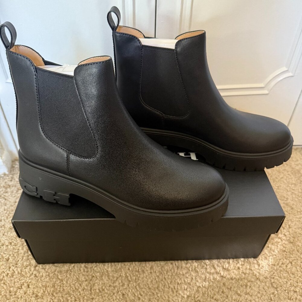 NIB Coach Reid Leather Bootie